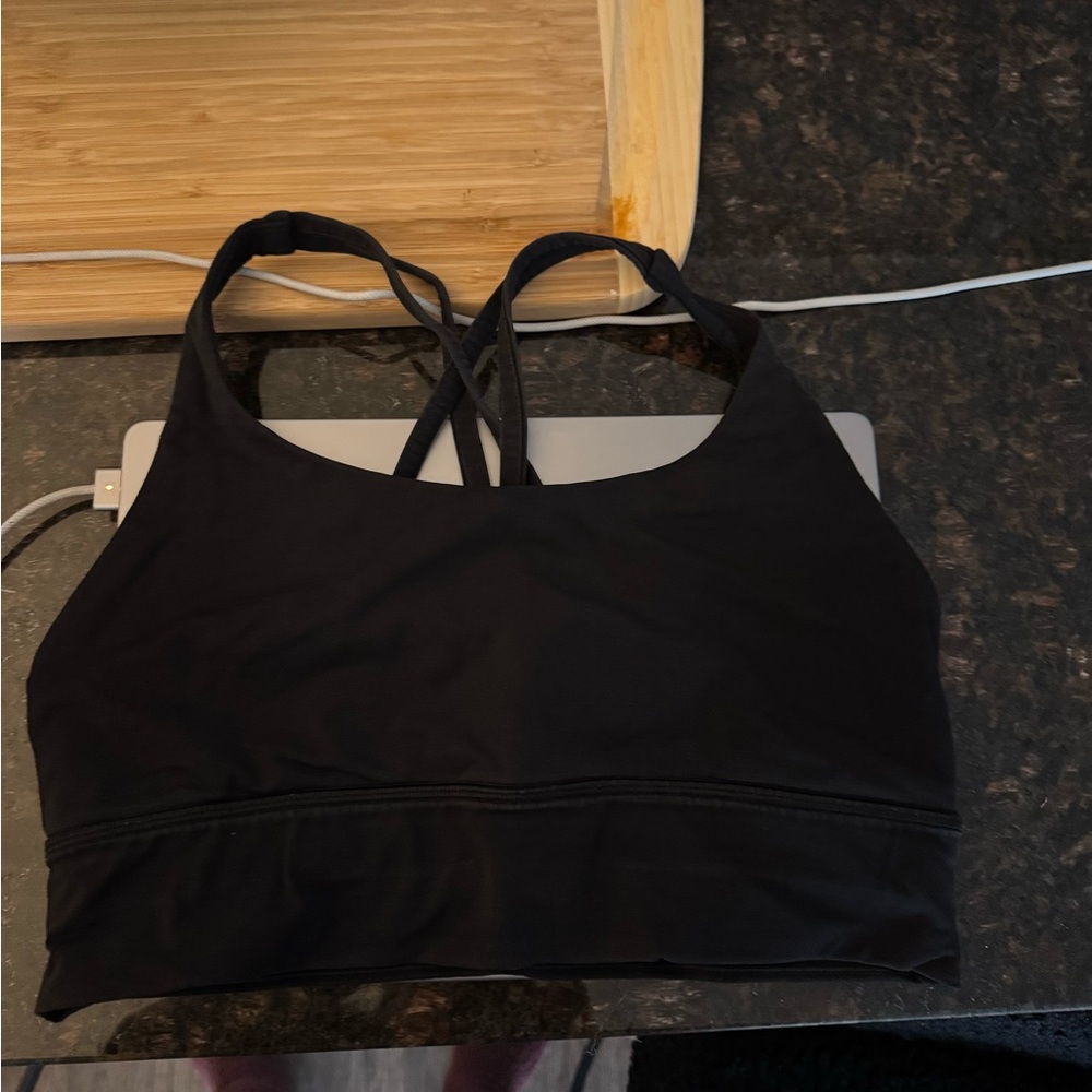 Lululemon Women's Black Sports Bra